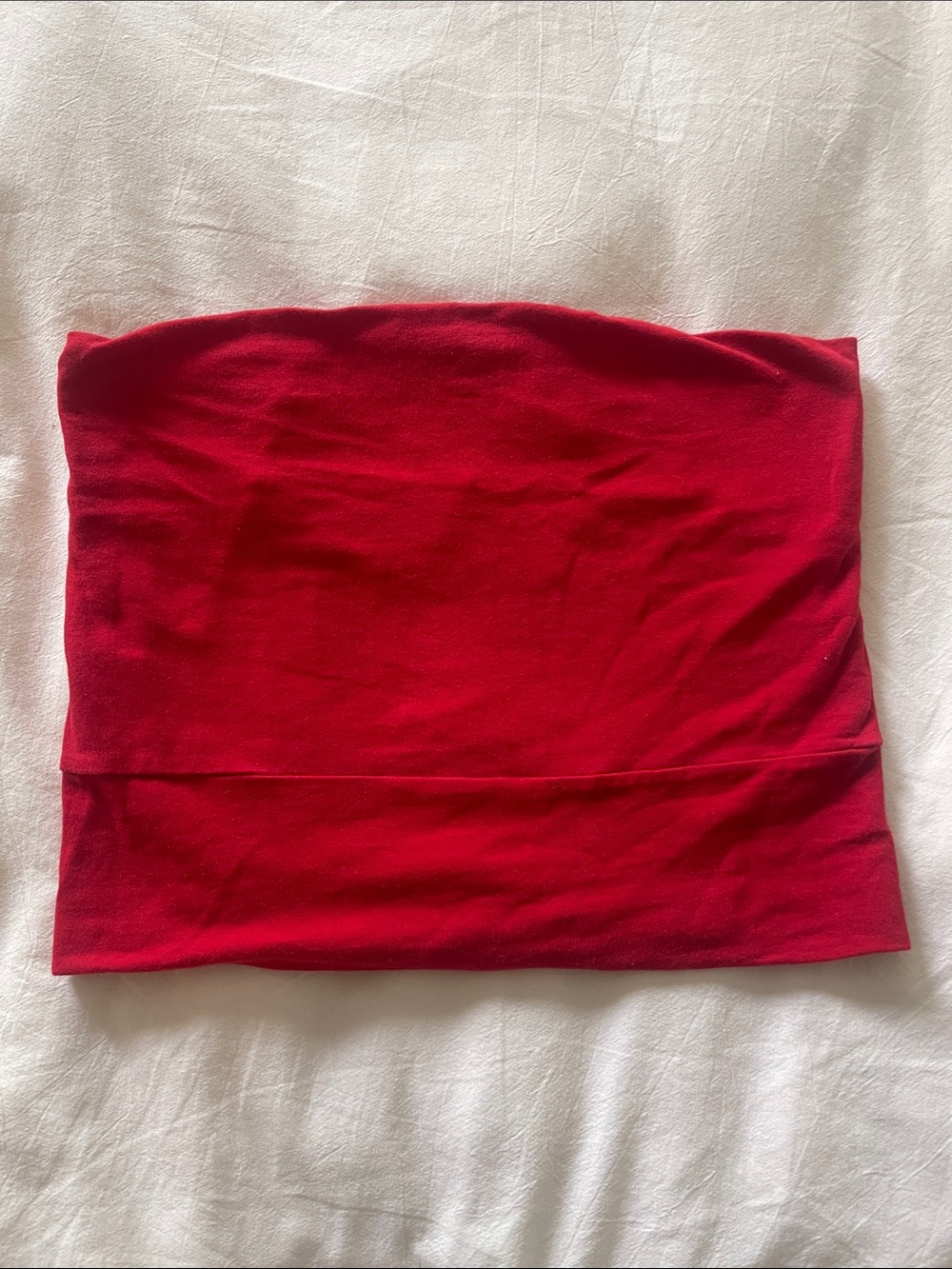 Brandy Melville Red Tube Top